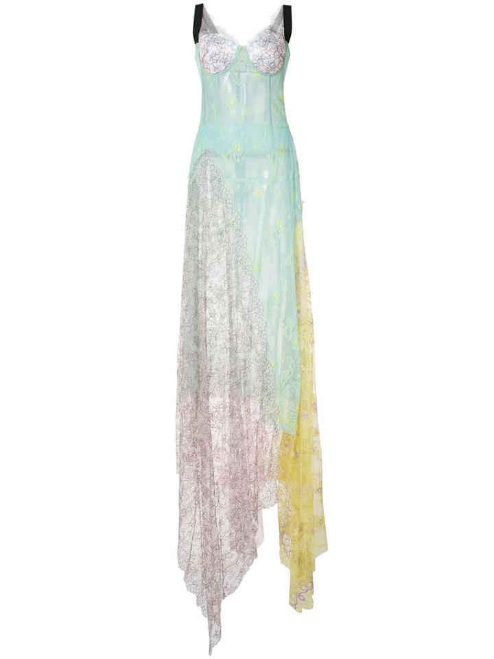 Natasha Zinko - Lace Sheer Dress - Women - Cotton/nylon - 36, Cotton/nylon
