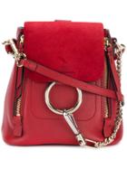 Chloé Faye Mini Backpack - Red