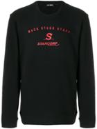 Raf Simons Front Print Sweatshirt - Black