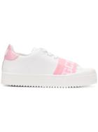 Gcds Logo Band Sneakers - White