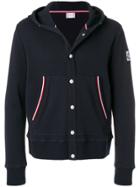 Moncler Gamme Bleu Press Stud Hooded Jacket - Blue