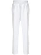 Fabiana Filippi Elastic Waistband Trousers - White