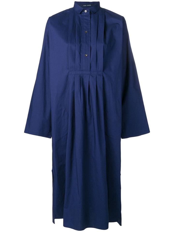 Sofie D'hoore Dael Oversized Shirt Dress - Blue
