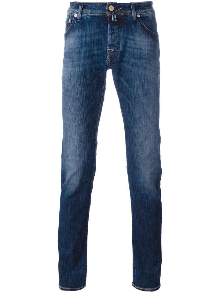 Jacob Cohen Skinny Jeans, Men's, Size: 31, Blue, Cotton/spandex/elastane
