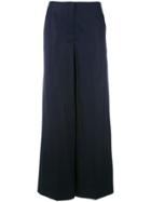 Theory 'rieridge' Palazzo Trousers - Blue