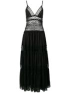 Charo Ruiz Crochet Dress - Black
