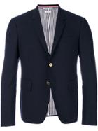 Thom Browne High Armhole Single Breasted Sport Coat In 2 Ply Fresco -