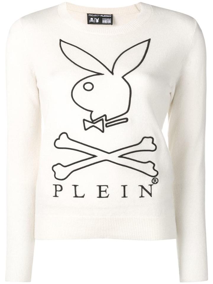 Philipp Plein Philipp Plein X Playboy Jumper - White