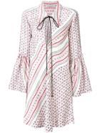 Philosophy Di Lorenzo Serafini Floral Print Dress - White