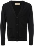 Maison Flaneur Button Up Cardigan, Size: 50, Blue, Cotton