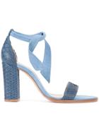 Alexandre Birman Lace-up Ankle Sandals - Blue