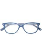 Stella Mccartney Kids Square Frame Glasses, Boy's, Blue