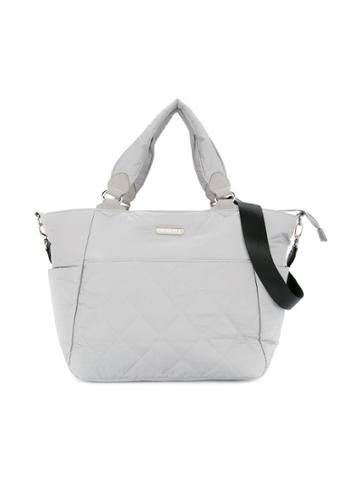 Miki House Padded Changing Bag - Grey