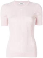 Courrèges Ribbed Sweater - Pink & Purple