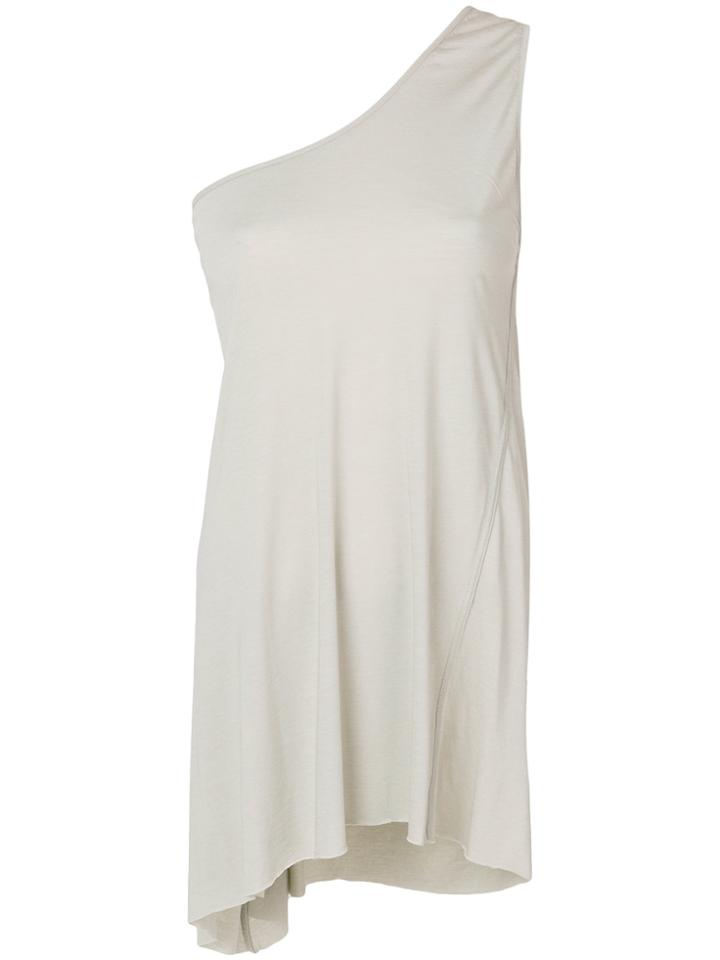Rick Owens Lilies One Shoulder Top - Nude & Neutrals