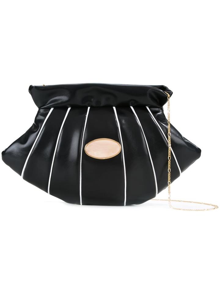 Theatre Products Shell-shaped Shoulder Bag, Women's, Black