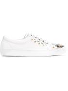 Sonia Rykiel Snake Effect Toe Sneakers