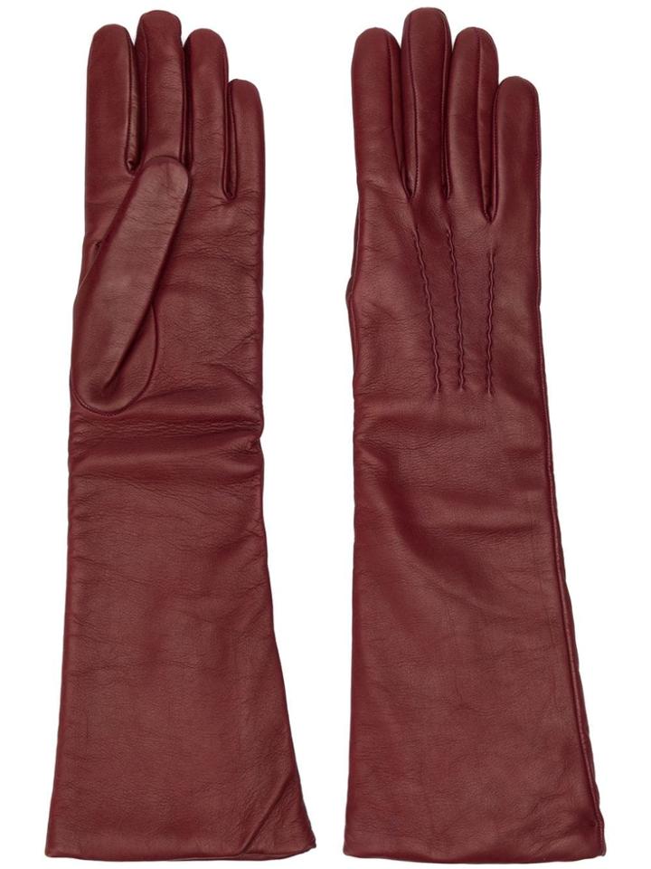 P.a.r.o.s.h. Three-quarter Length Gloves - Red