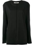 Damir Doma - Tavi Longsleeved T-shirt - Women - Cotton - S, Black, Cotton