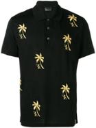 Billionaire Palm Polo Shirt - Black