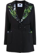 Blumarine Belted Jacket - Black
