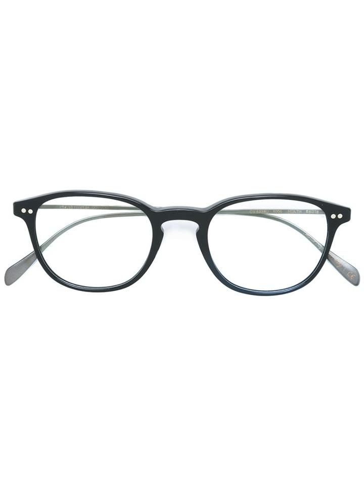 Oliver Peoples 'heath' Glasses, Black, Acetate/metal (other)