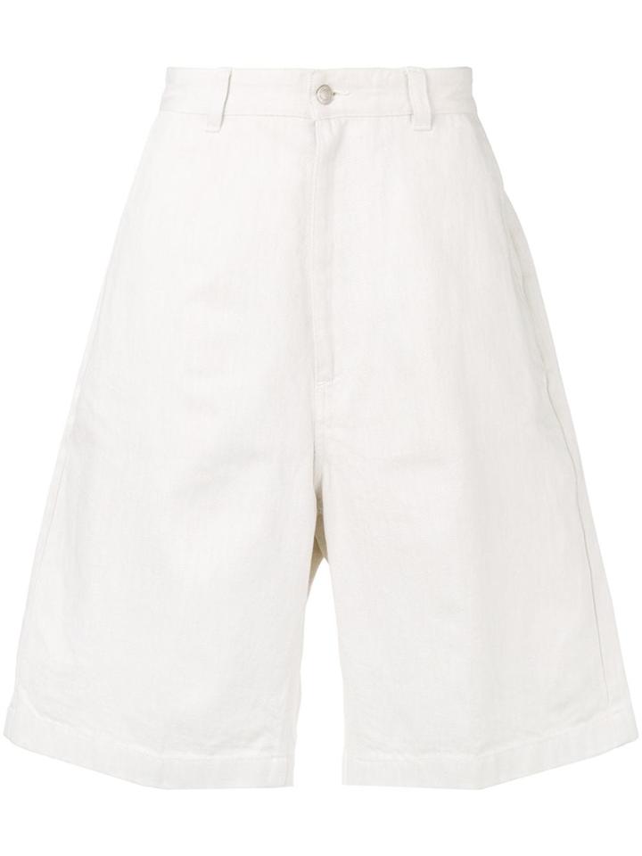 Ami Alexandre Mattiussi Large Bermuda - White