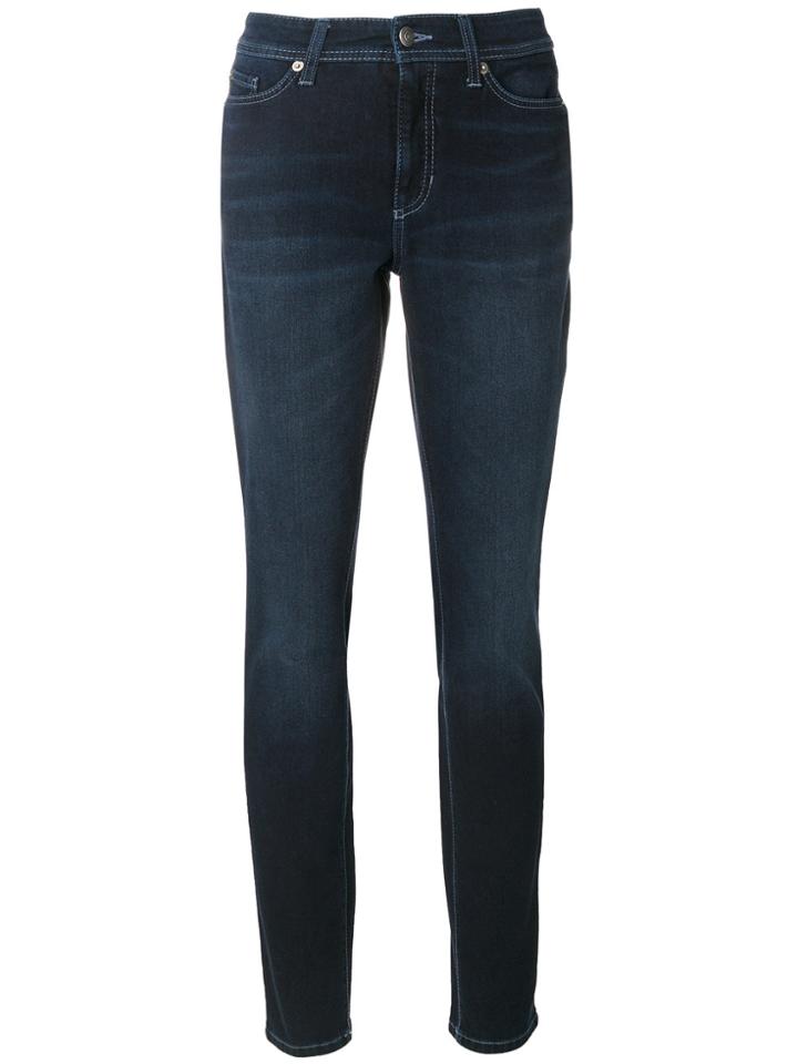 Cambio Mid Rise Denim Jeans - Blue