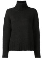 Nili Lotan Turtleneck Jumper, Women's, Size: Xs, Black, Wool/yak/polyamide