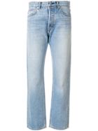 Helmut Lang Washed Out Mum Jeans - Blue