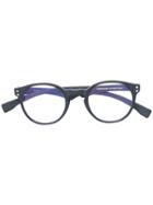 Family Affair - Round Frame Glasses - Unisex - Acetate - 46, Black, Acetate