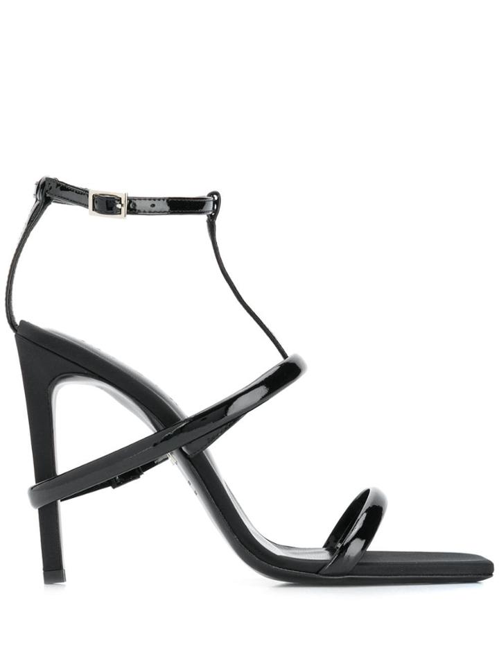 1017 Alyx 9sm Varnished Strap Sandals - Black