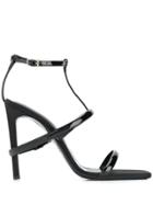 1017 Alyx 9sm Varnished Strap Sandals - Black