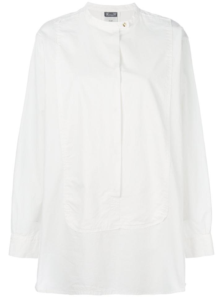 Kristensen Du Nord Round Neck Shirt - White