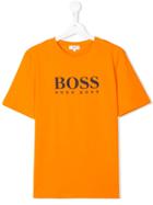 Boss Kids Logo T-shirt - Orange