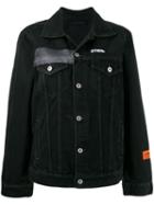 Heron Preston Embroidered Detail Jacket - Black