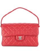 Chanel Vintage Turn-lock Double Face Bag - Red