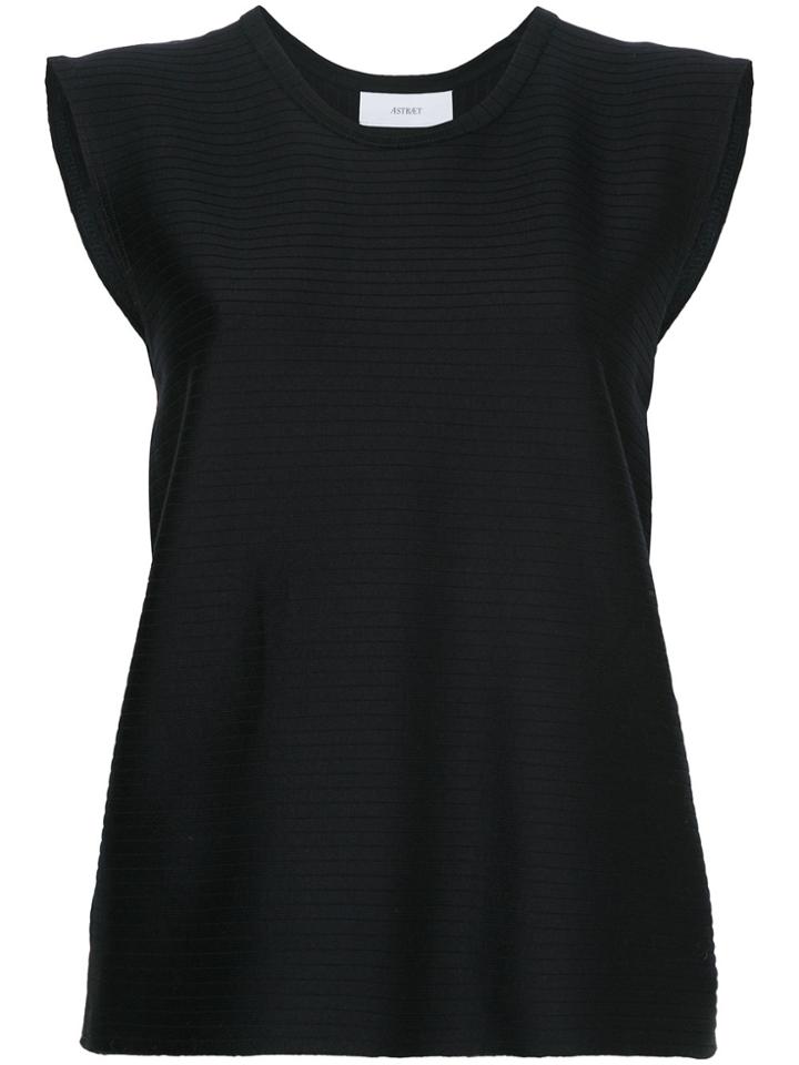 Astraet Ribbed Tank Top - Blue