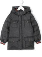 Padded Coat, Boy's, Size: 6 Yrs, Grey, Armani Junior