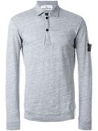 Stone Island Button Collar Sweatshirt
