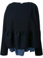 Antonio Berardi Ruffled Hem Top