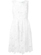Guild Prime Floral Lace Midi Dress, Women's, Size: 36, White, Polyester