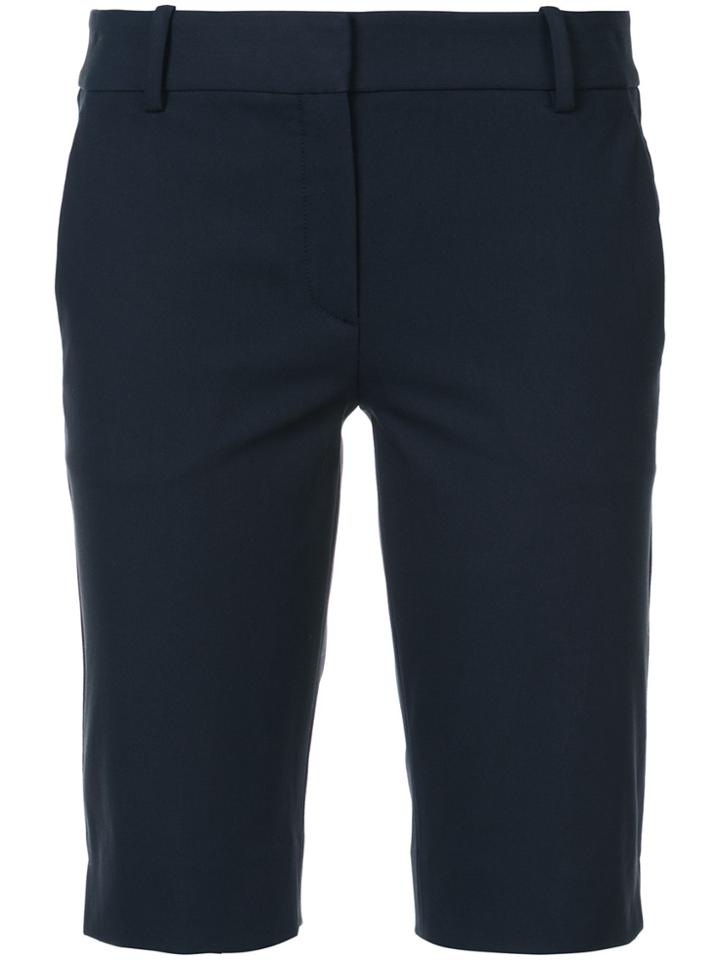 Theory Knee Length Shorts - Blue
