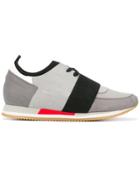 Philippe Model Front Strap Sneakers - Grey