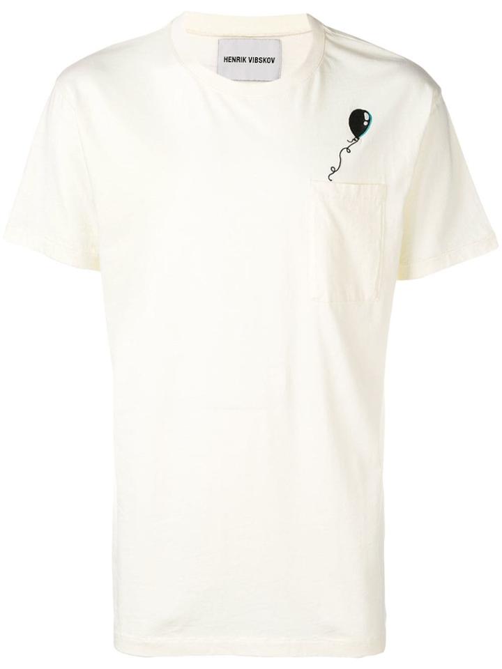 Henrik Vibskov Balloon Embroidered T-shirt - White