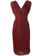 P.a.r.o.s.h. Patroclo Midi Dress - Red