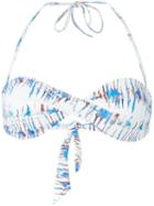 Heidi Klein 'venice Beach' Twist Bandeau Bikini Top, Women's, Size: Xs, White, Polyamide/spandex/elastane