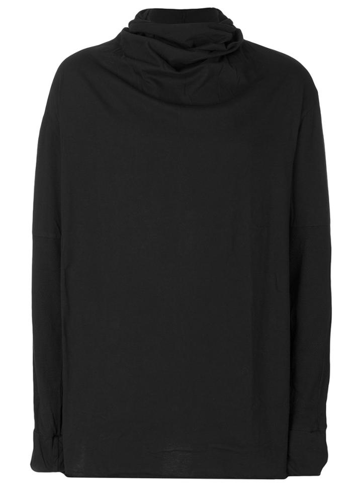 Lost & Found Rooms Mesh Sleeve T-shirt - Black