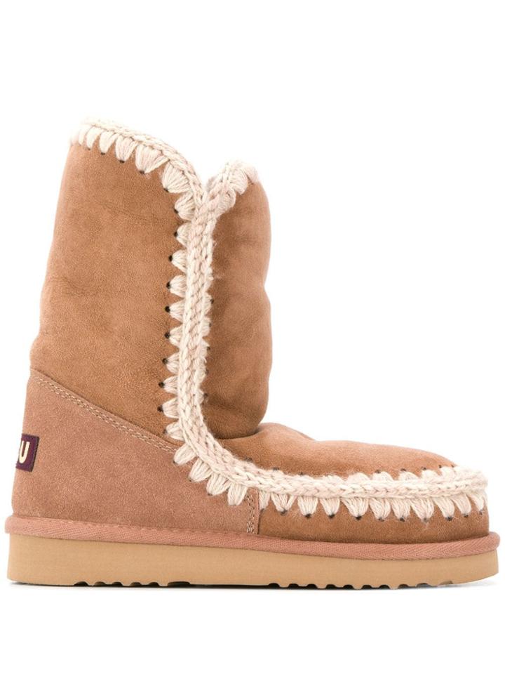 Mou Slip-on Boots - Brown