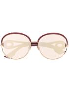 Dior Eyewear New Volute Sunglasses - Red